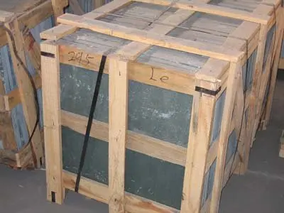 Packed 24inches by 24inches Green Flooring Tiles,Split surface-a