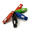 factory OEM logo stick memory 64gb 128gb case pendive leather usb flash drive