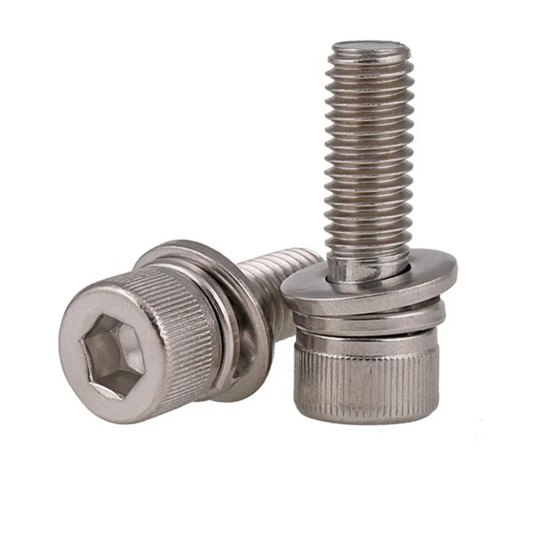 Captive Washer And Flat Washer Socket Head Screw Buy Socket Screws