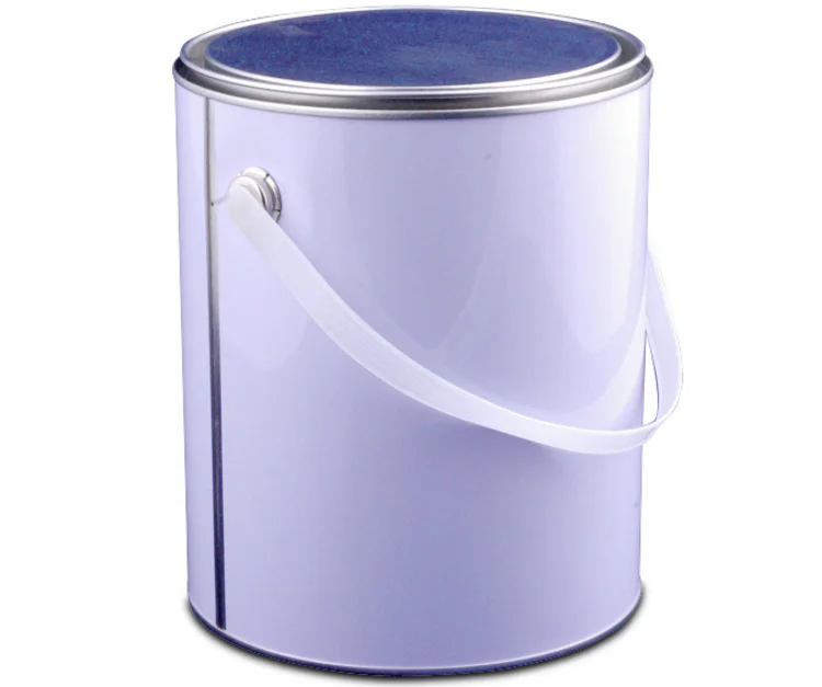 Wholesale 1 Gallon Clear Paint Can With Lid And Handle For Paint Glue 1
