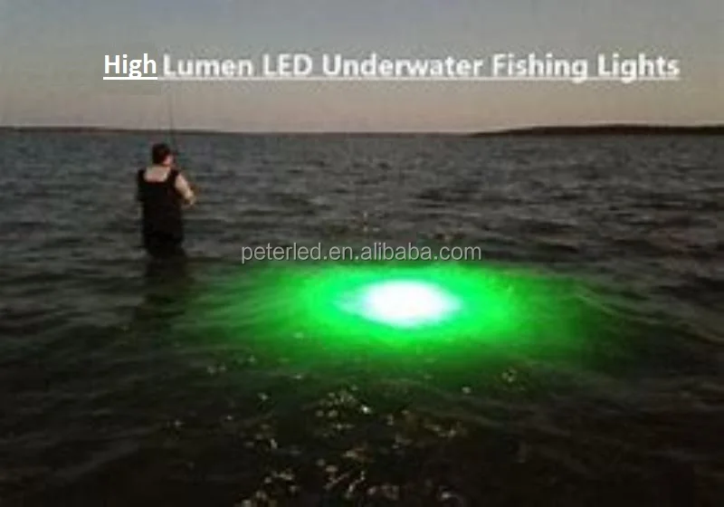 Led Fish Light 2000w Fish Luring Light Underwater Attracting Gather