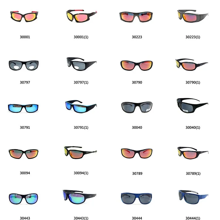 With Lenses Custom Logo Colorful Sunglasses Floating Sport Sunglasses