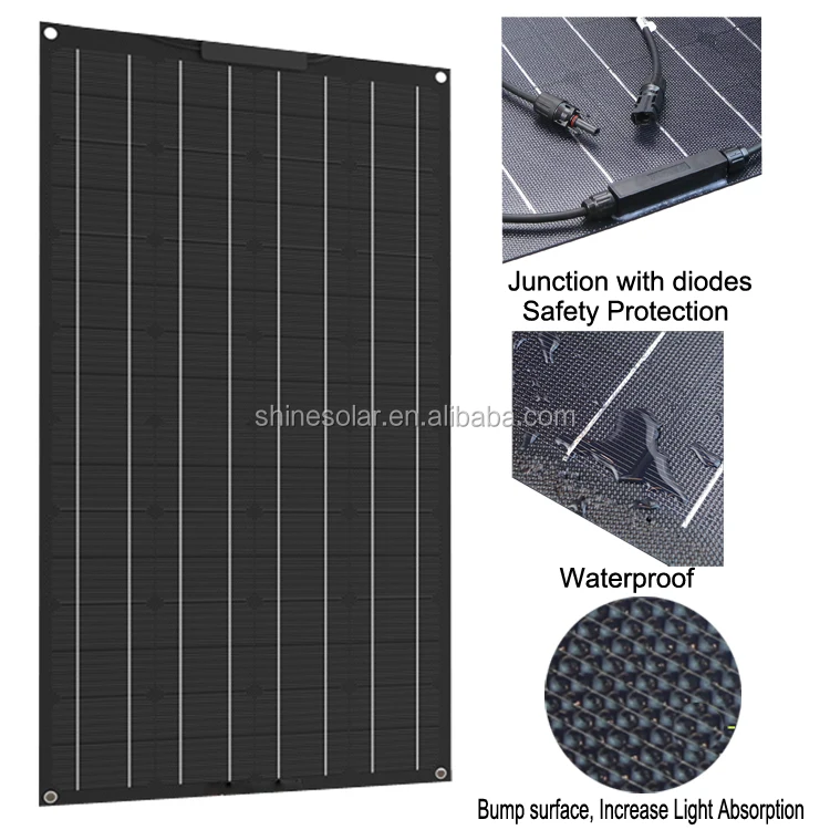 100 Вт etfe Встроенный складной солнечные панели складная солнечная панель