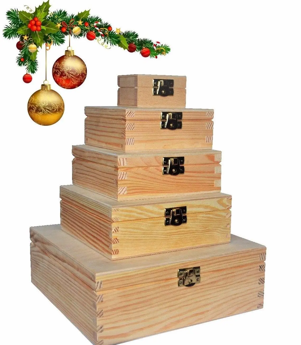 Variety Square Wooden Organizer Boxes Storage With Lid And Clasp Buy