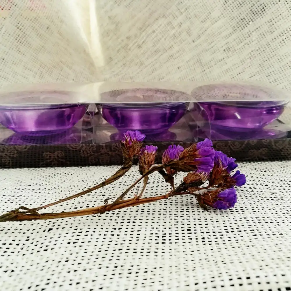 Crystal glass elegant tealight candle holders custom candle gift