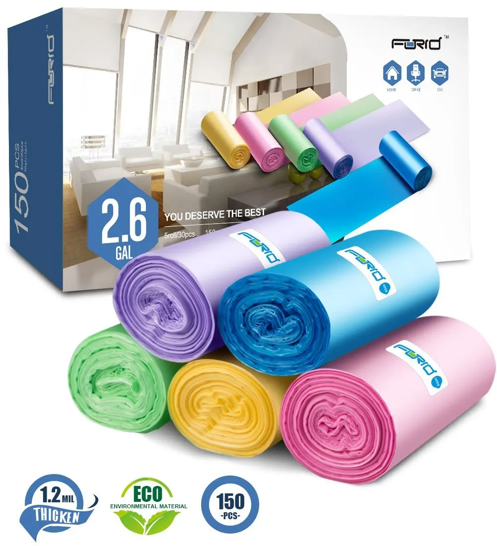 6 Gallon Garbage Bags Find Deals On Get Quotations Small Trash Bags 2 6 Gallon Garbage Forid Bathroom Can Liners For Bedroom Home