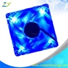 Blue LED air flow Cooling Fan 8025 with JST connector for Network switch