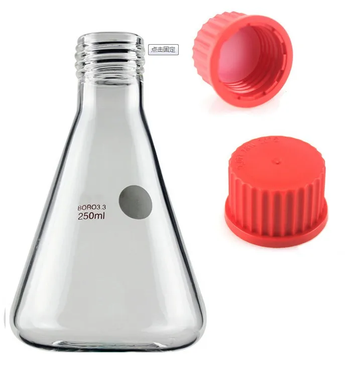 Lab Glassfrasco Cónico Con Tapón De Rosca,250ml Buy Conical Flask
