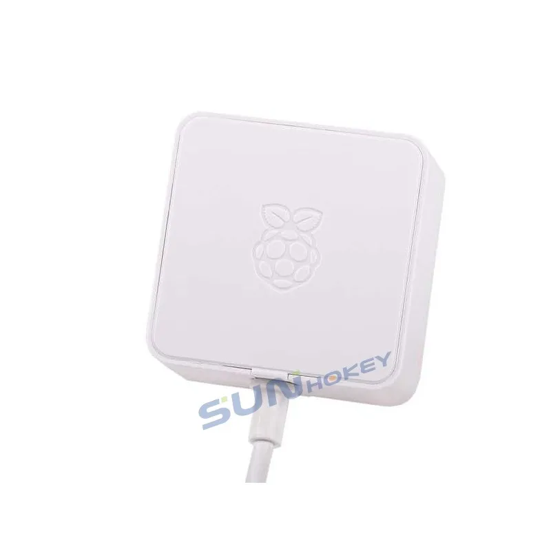 Original Raspberry Pi 4 Official Usbc Power Supply 5.1v 3a White Power