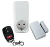 Door-activated power socket