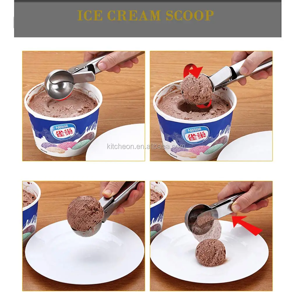 Stainless Steel Ice Cream Scoop