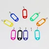 Wholesales cheap price colorful plastic hotel keychain named keychain