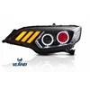 Vland factory Car lamp for GK5 Head Light 2014 2015 -2017 for FIT /JAZZ Front Light plug and play turn signal moving light