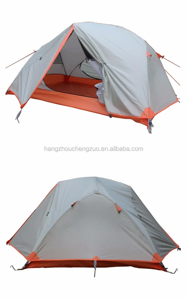 High-end Foldable Aluminum Pole Double Layers 2-3 Person Waterproof RipStop Camping Tent, CZX-044B Ripstop Tent,Mountain Tent