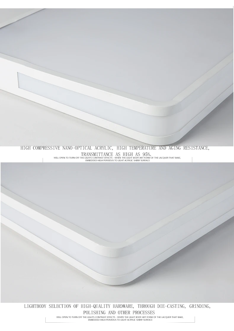 New design 30w modern home/office Lighting square panel light surface mounted LED Ceiling Light