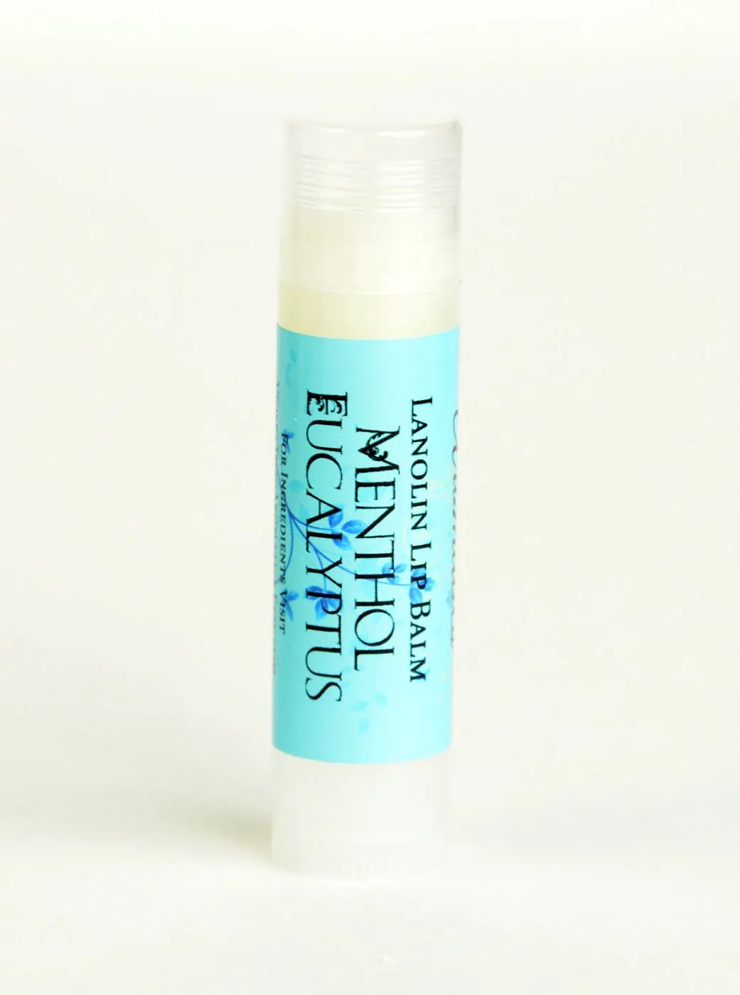 Menthol Lip Balm - Lip Balm with Sunscreen - Menthol Crystals - Nourishing Lip Balm - Eucalyptus Lip Balm - Natural Lip Balm - Moisturizing Lip Balm - Lanolin Lip Balm - Protective Lip Balm Sunscreen