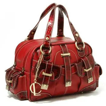 Charlie Lapson Deluxe Multi Pocket Satchel Handbag Handbags Charlie Lapson Deluxe Multi Pocket Satchel Handbag