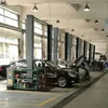 5000KGS high quality clear floor 2 post car hoist for SUV minibus