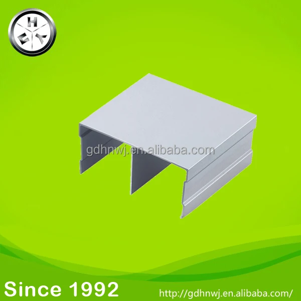 Extruded Aluminium Sliding Closet Door Frame Profile Rails Buy