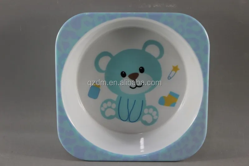 5.5 " Melamine Kid's Square Bowl