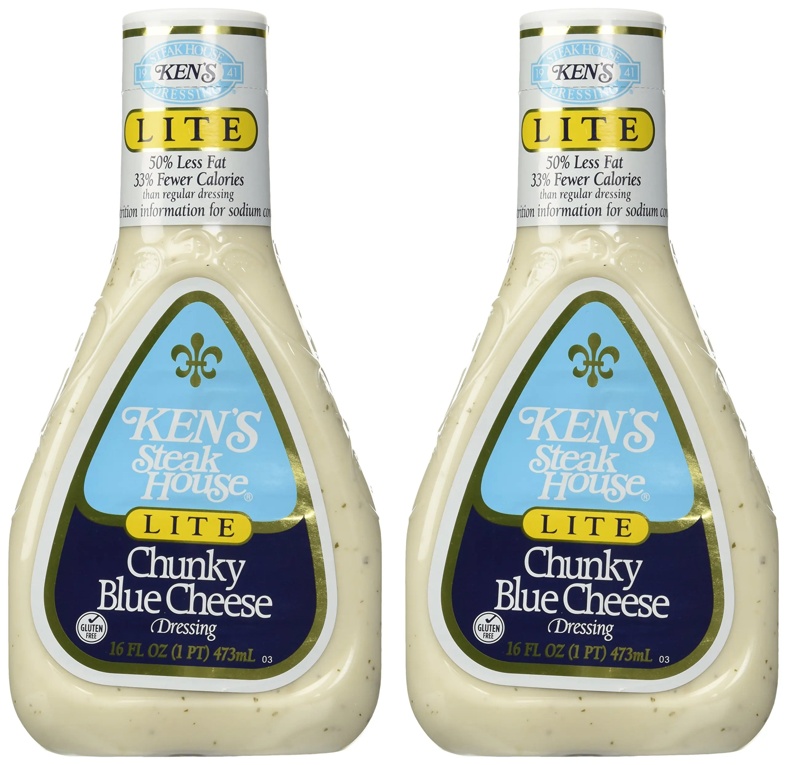 14.99. Ken&apos;s Steak House Lite Chunky <b>Blue</b> <b>Cheese</b> Dressing (2 Pack). 