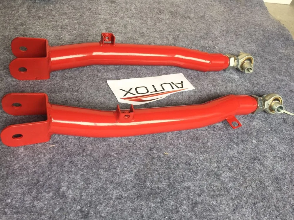 Adjustable Rear Lower Trailing Arm Link Kit Fit Impreza Wrx/sti 0207