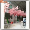ST-CR43 one side wedding tree door frame flower tree pink blossom trees artificial