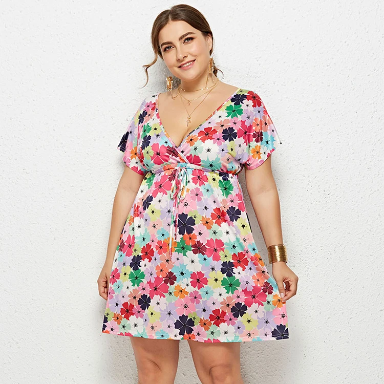 summer outfit for chubby ladies