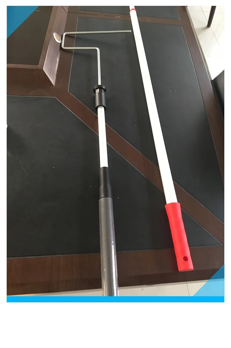 Custom Made Aluminum Adjustable Mini Telescopic Poles For Paint Roller