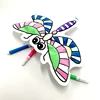 Kids 3D Balloons Intellectual Development Painting Inflatable DIY Hand-painted
