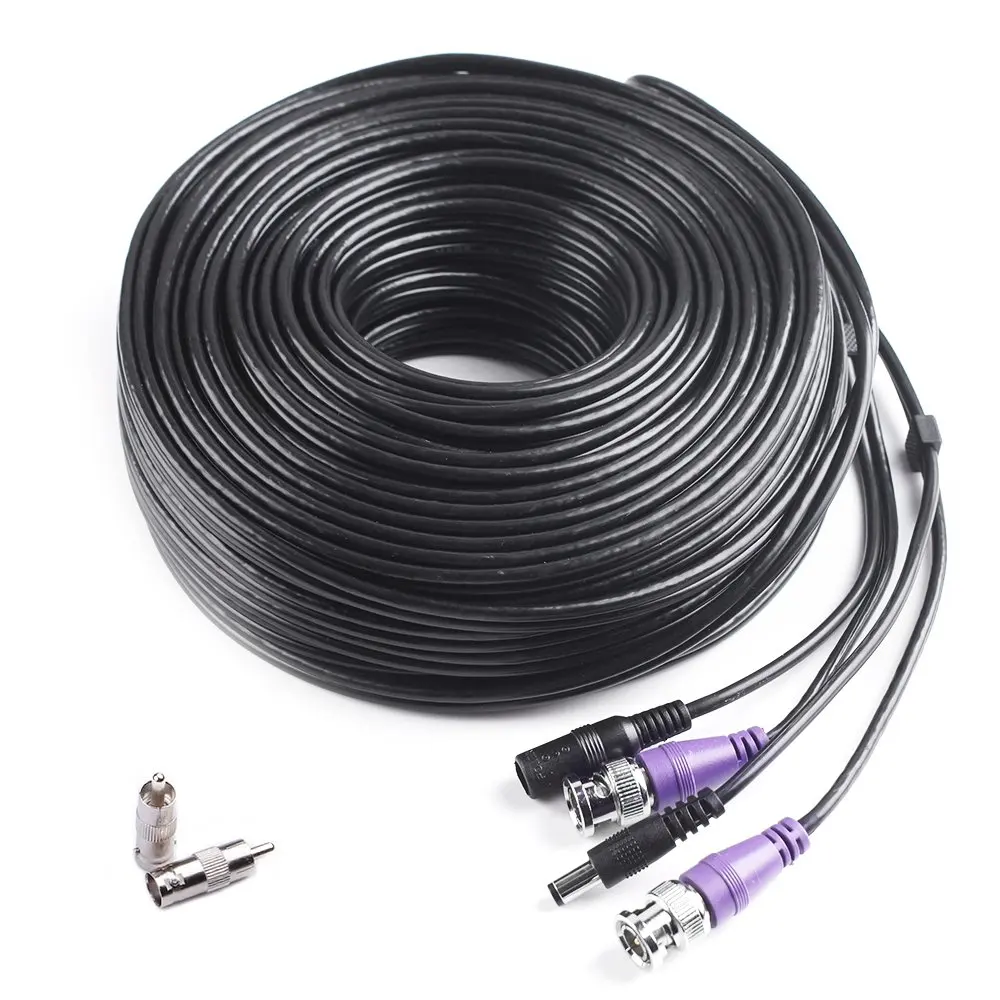 3 HD Security Camera 150ft Audio Video Power Cable for AHD CVI TVI 960P 720P WVG