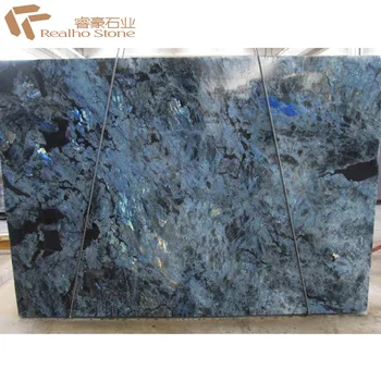Lemurian Labradorite Blue Granite Slab For Countertops Lemurian Labradorite Blue Granite Slab