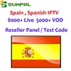 Best Spanish IP TV Channels Espana IPTV Subscription Arabic European Full Channel List with Test code Reseller Panel for Europe
