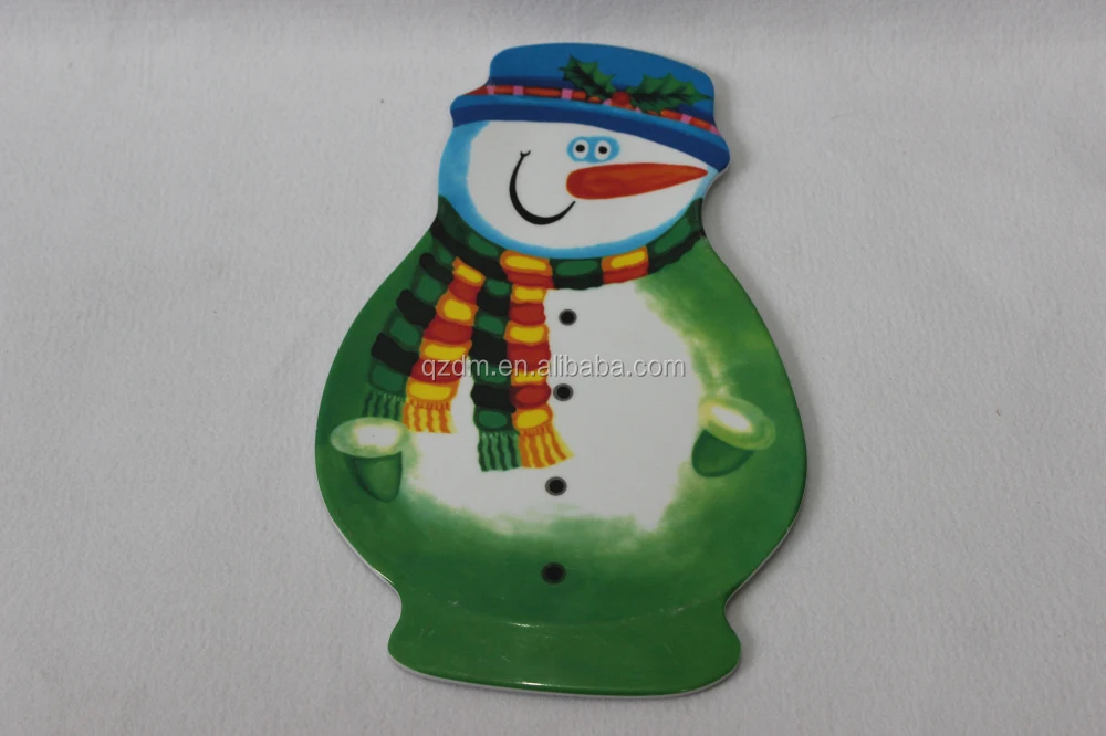2015 Melamine food tray ,Christmas Dishes , Xmas Plate