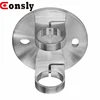 Handrails accessories stainless steel pipe support deck post mounting brackets for baluster / staircase / deck