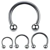 8 colors Ear Nose Lip Ring Helix Piercing Body Piercing