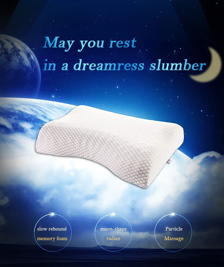 Memory Foam Factory Oem Comfort Ergonomic Message Cervical Support Bed