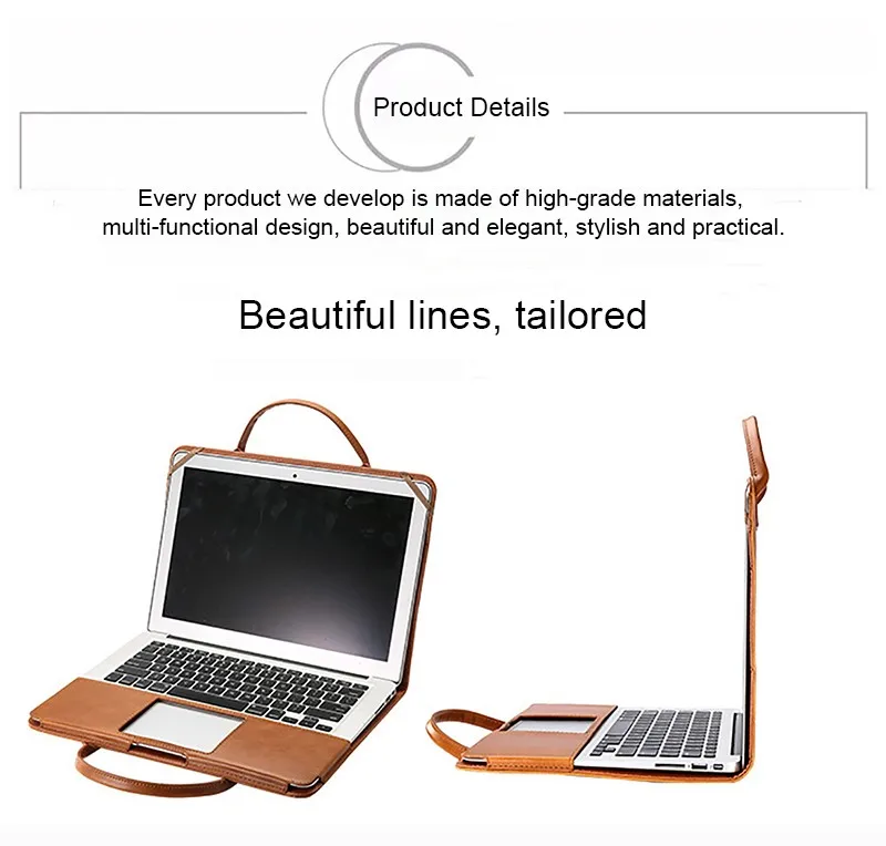 Bubm Notebook Protective Cover Case Leather Laptop Sleeve Buy High Quality Imported Pu Leather