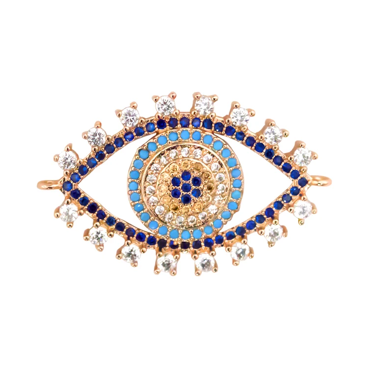 批发低价水钻魅力铜钻石眼魅力手链饰品