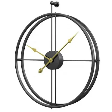 Creative Modern Simple Minimalist Metal Watch Wall Cock Home Decoration