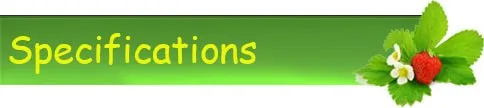 specifications