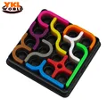 10pcs set New Arrival IQ link Puzzles Tetris Toys Child Jigsaw Puzzle Learning Educational Toys For