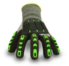 EN388 4543 Shockproof impact reducing mechanical anti vibration work gloves industrial in china