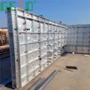 Non-destructive inspection of weld insulated concrete forms for built-up steel column
