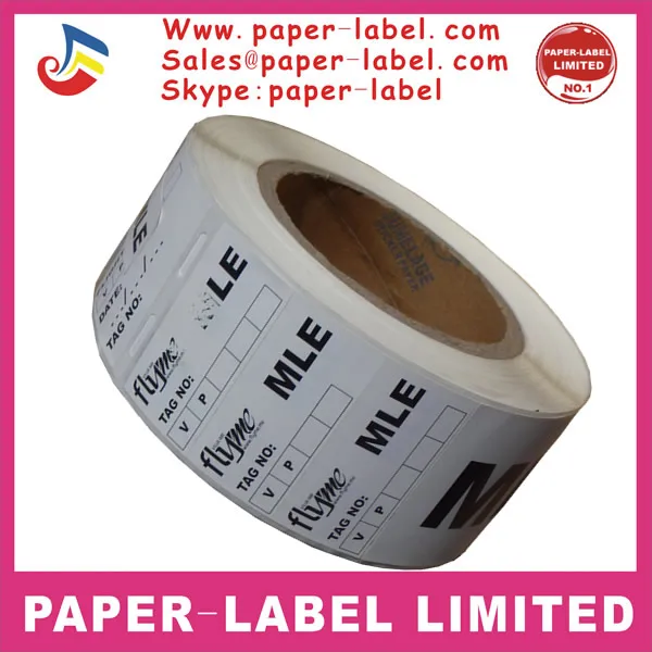 Self Adhesive Airline Luggage Tags Thermal Paper Roll Buy Airline
