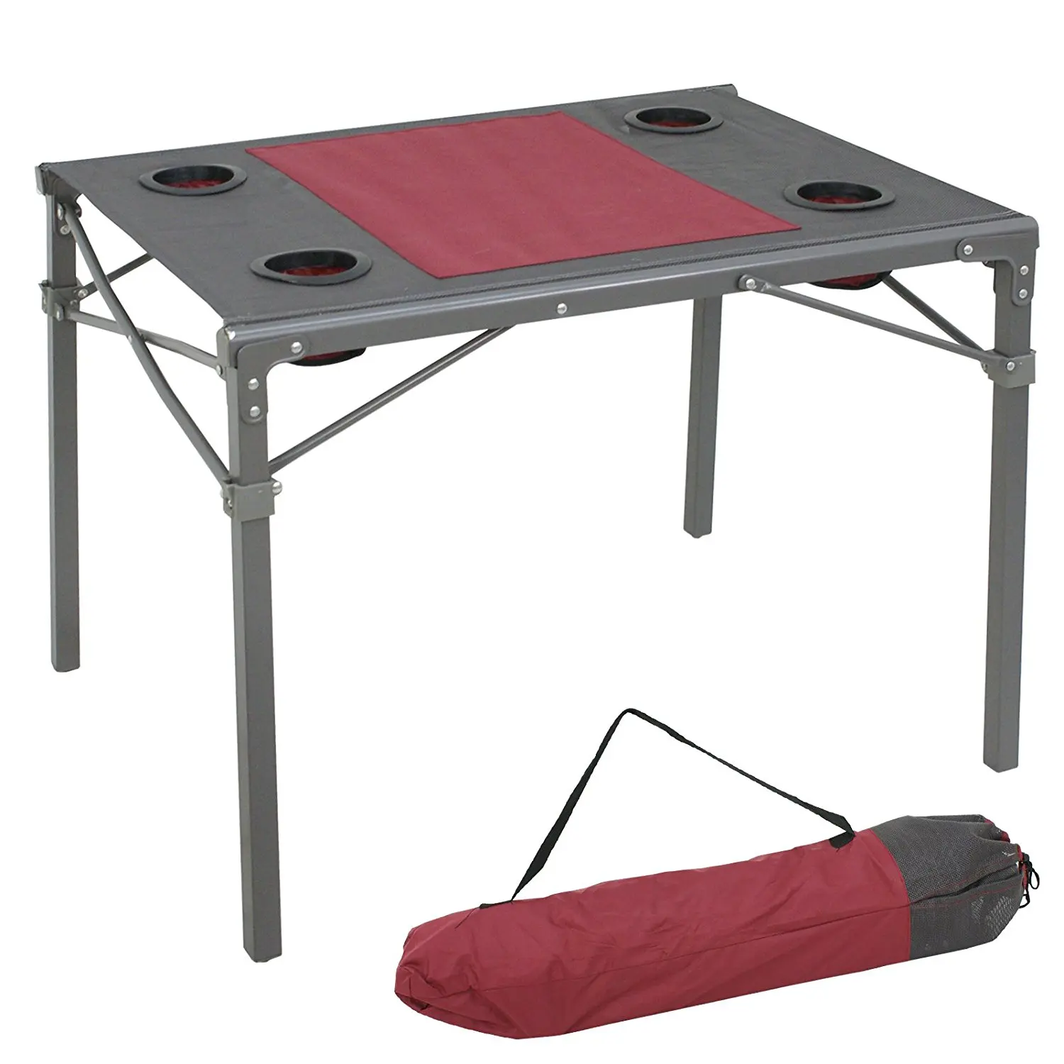 camping table in a bag