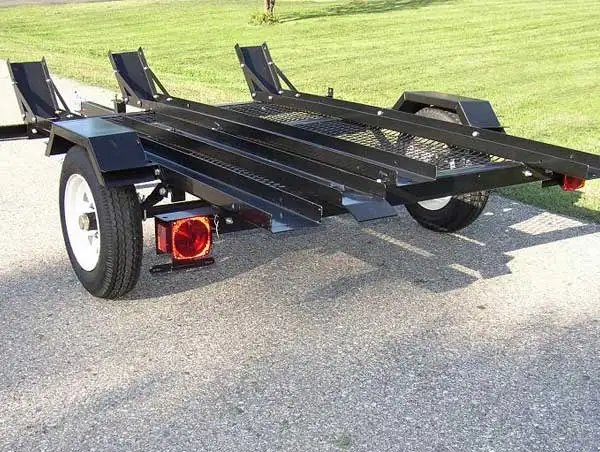 3 bike motorcycle trailer for sale