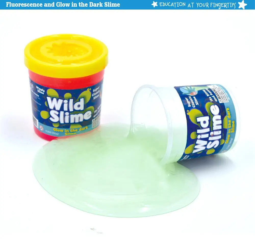 Fluorescence and Glow in the Dark Slime 4-01