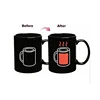 New product ideas 2019 Innovative For Import 11oz Color Changing Ceramic Sublimation blanks Couple Mugs