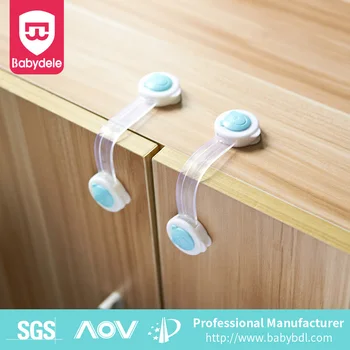 Adjustable Cupboard Lock Baby Safety Drawer Lock For Children Care